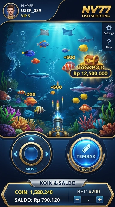 Fitur pencarian cepat di aplikasi nv77.